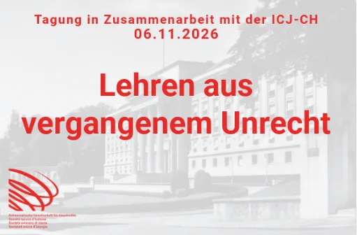 Lehren aus vergangenem Unrecht